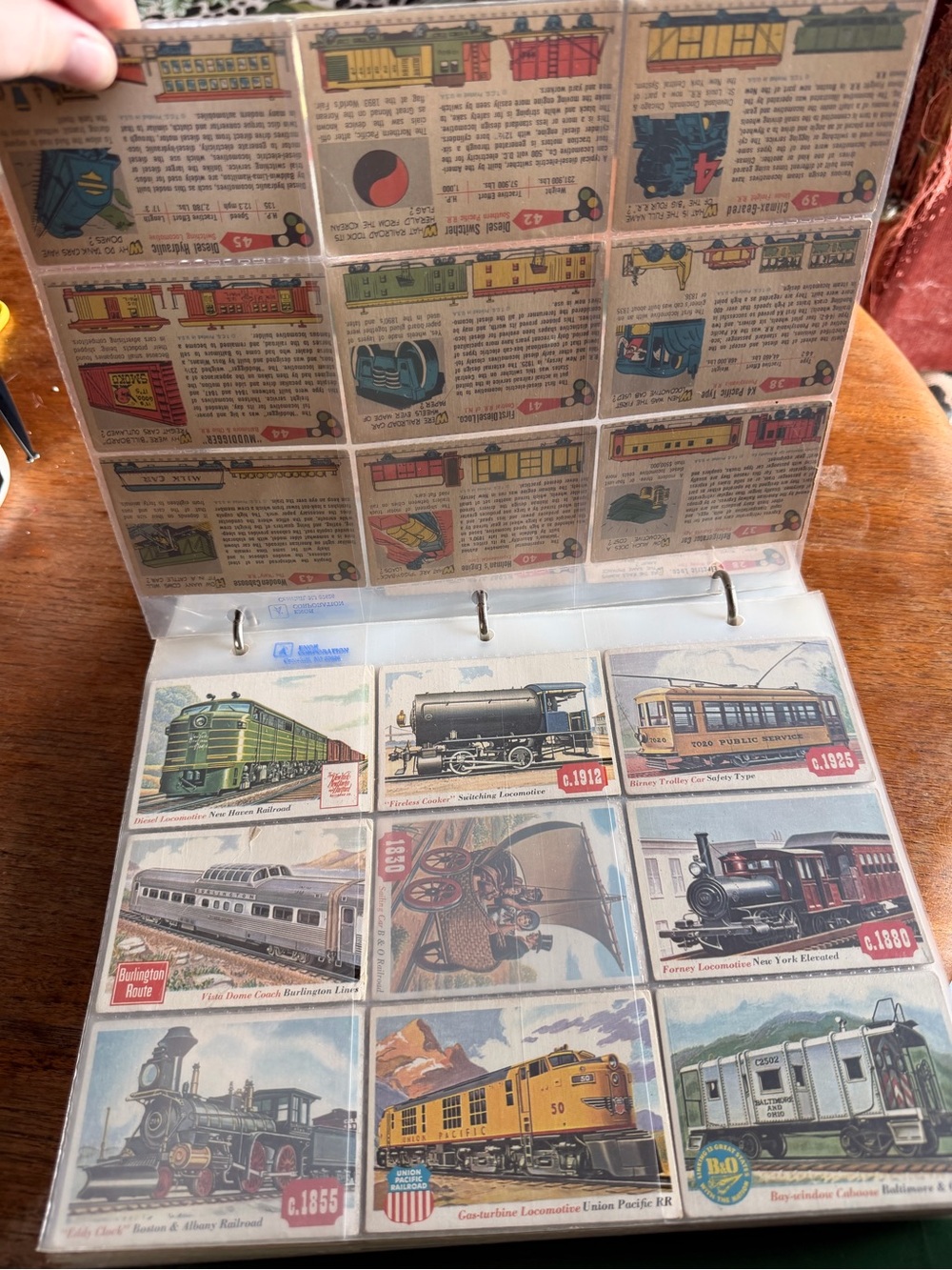 1955 Topps "Rails & Sails" Partial Set (107) - Picture 6 of 16